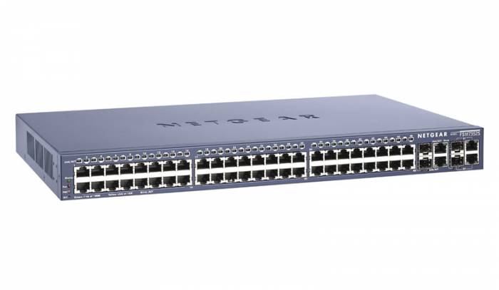 Netgear Managed Stacking L3 Switch 48x10/100BaseTX, 4xGbit, 4xGBIC - FSM7352SEU