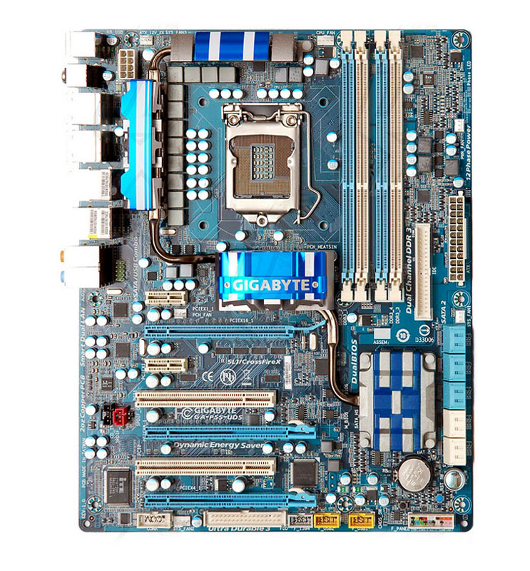 Płyta główna Gigabyte GA-P55-UD5 Intel P55 LGA1156