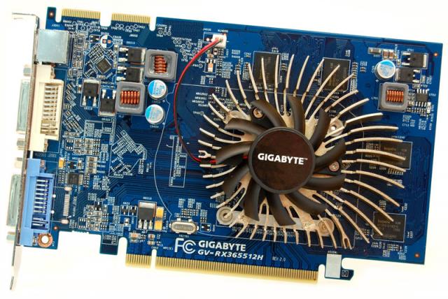 Karta graficzna Gigabyte Radeon HD 3650 512MB DDR2 / 128bit TV / DVI PCI-E