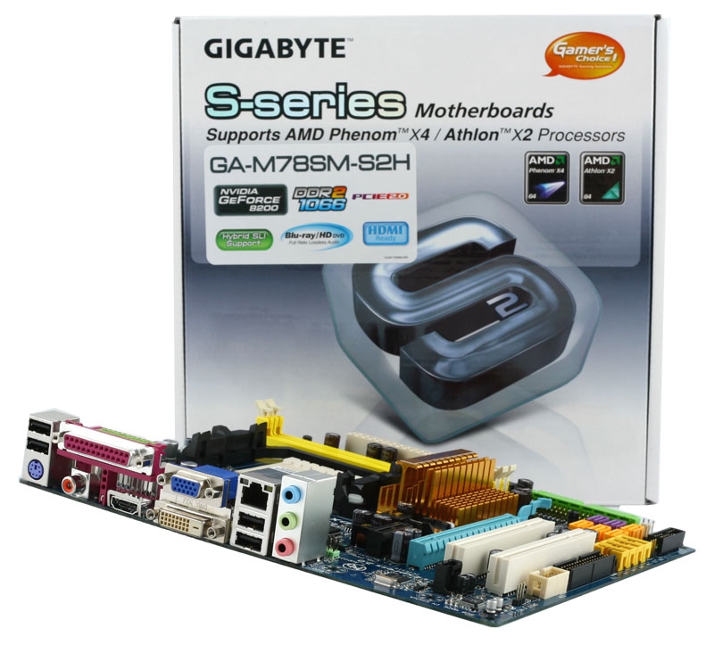 Płyta główna Gigabyte GA-M78SM-S2H GeForce 8200