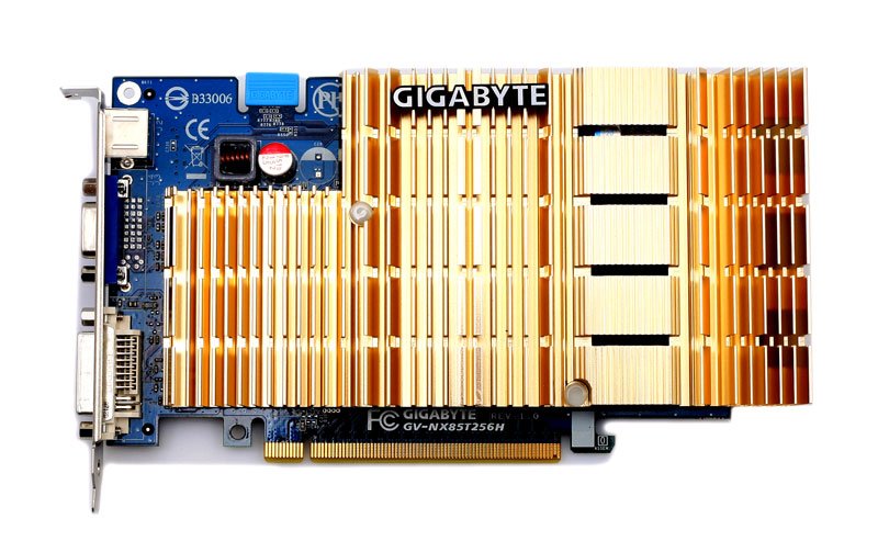 Karta graficzna Gigabyte GeForce 8500GT 256MB DDR3 / 128bit PCI-E (600 / 1400) (Turbo Force Ultra)