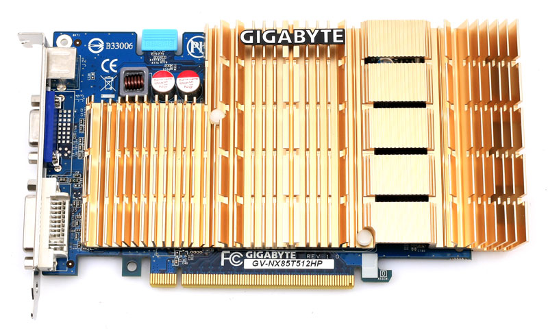 Karta graficzna Gigabyte GeForce 8500GT 512MB DDR2 / 128bit PCI-E (600 / 800) (Turbo Force)