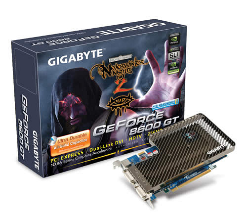Karta graficzna Gigabyte GeForce 8600GT 512MB DDR2 / 128bit PCI-E (570 / 800)