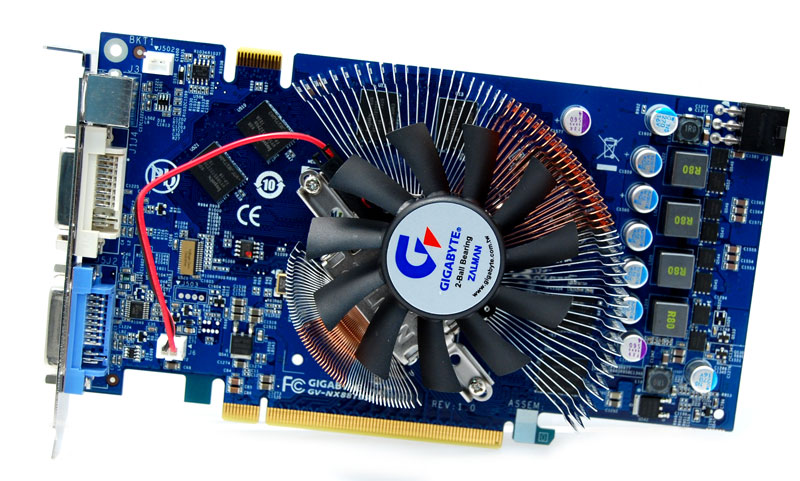 Karta graficzna Gigabyte GeForce 8800GT 256MB DDR3 / 256bit PCI-E (700 / 1400)