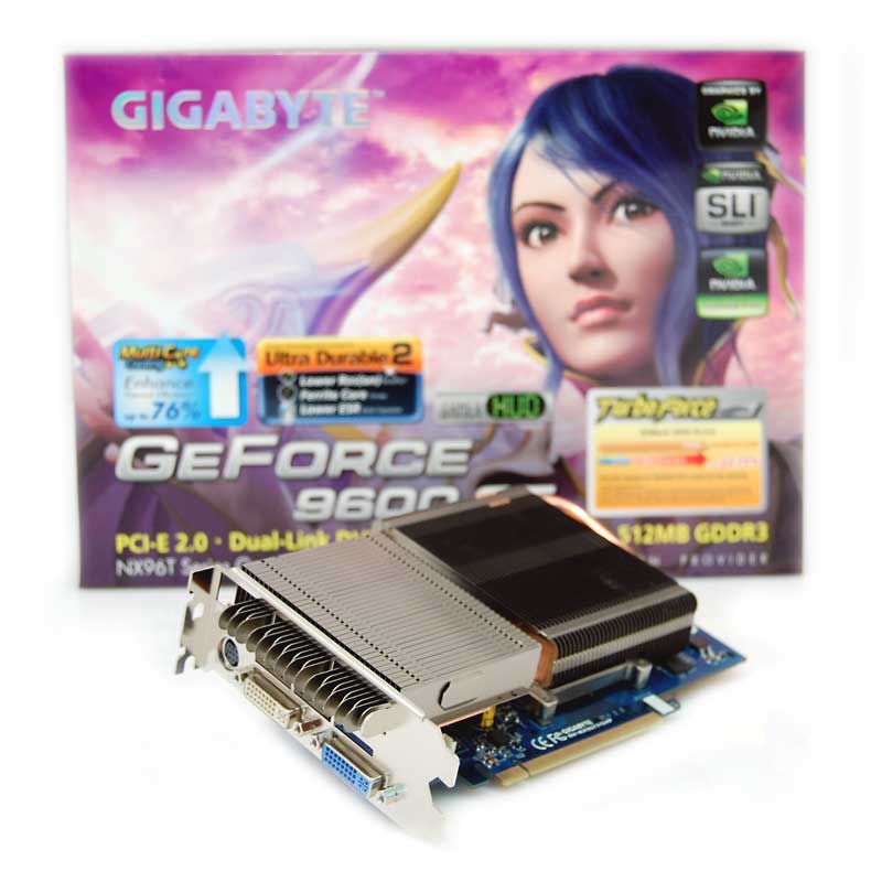 Karta graficzna Gigabyte GeForce 9600GT 512MB DDR3 / 256bit PCI-E