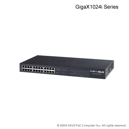 Switch Asus GigaX 1024i+ SMART Plus 24x10 / 100Mbps, 2xGigabit TP / SFP
