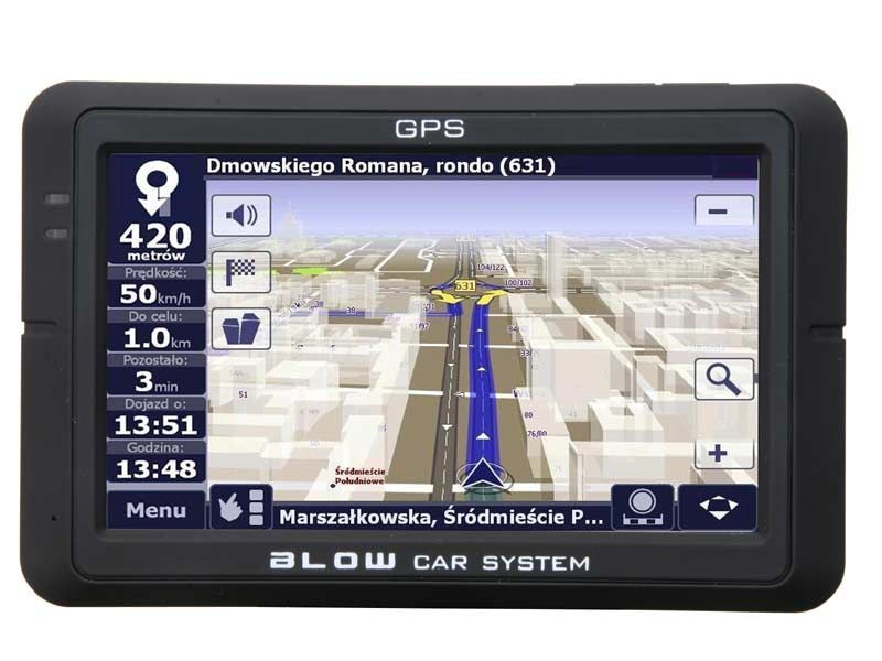 Nawigacja Blow GPS43Vbt + Automapa Polski XL