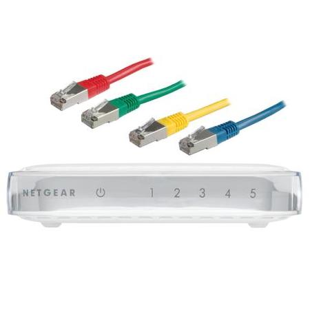 Switch Netgear GS605 5 Port Gigabit Desktop