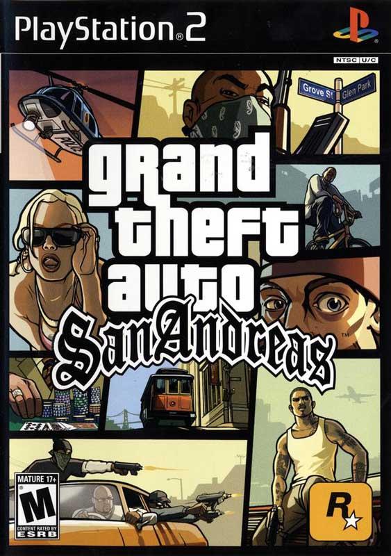 Gra PS2 Gta: San Andreas