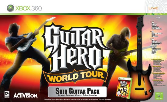 Gra Xbox 360 Guitar Hero: World Tour