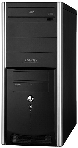 Obudowa ModeCom Harry - czarna - 350W
