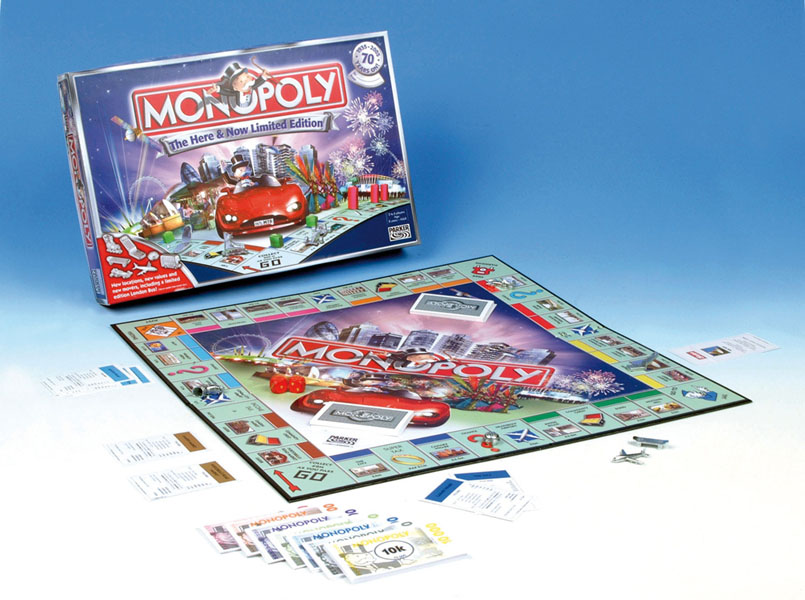 Hasbro Parker Games Gra Monopoly Tu i teraz 00402