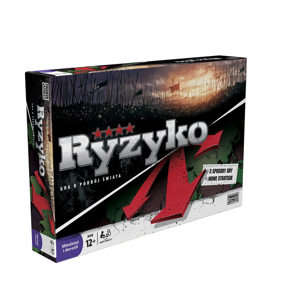Hasbro Parker Games Gra Ryzyko 45086