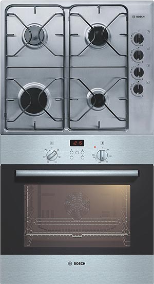 Piekarnik z płytą gazową Bosch HBN 231E0 + NGT 635RPL