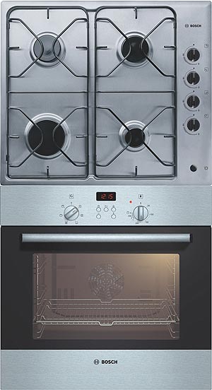 Piekarnik z płytą gazową Bosch HBN 231E0 + NGT 635TPL