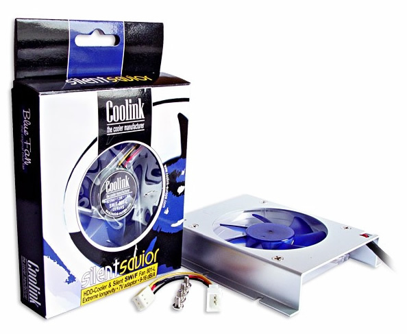 Cooler Coolink HDD Blue Silent Savior HD801L