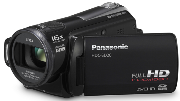 Kamera Panasonic HDC-SD20