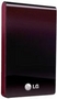 Dysk zewnętrzny LG 320GB USB2.0 & eSATA Red Wine HXD1C32GR