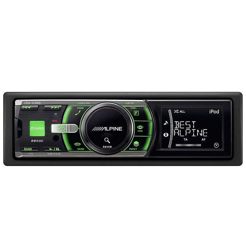 Radio samochodowe z CD-MP3 Alpine iDA-X300