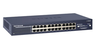 Netgear Switch 24x10/100 Port, 1xSC - JFS524FGE