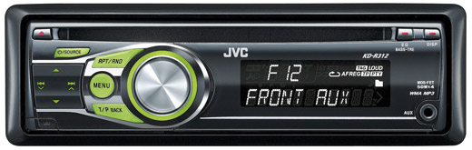 Radio samochodowe JVC KD-R312