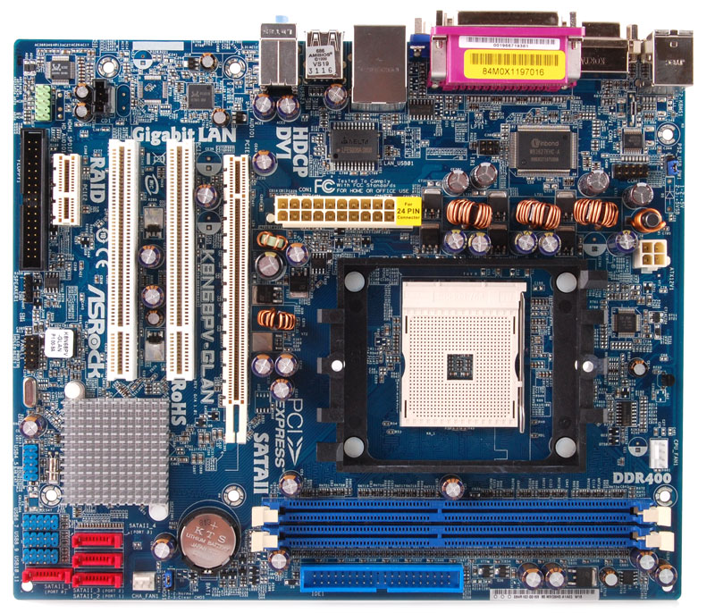 Płyta główna Asrock K8N68PV-GLAN GeForce 7050 754