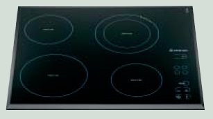 Płyta ceramiczna Ariston KBT 6124 ID BI