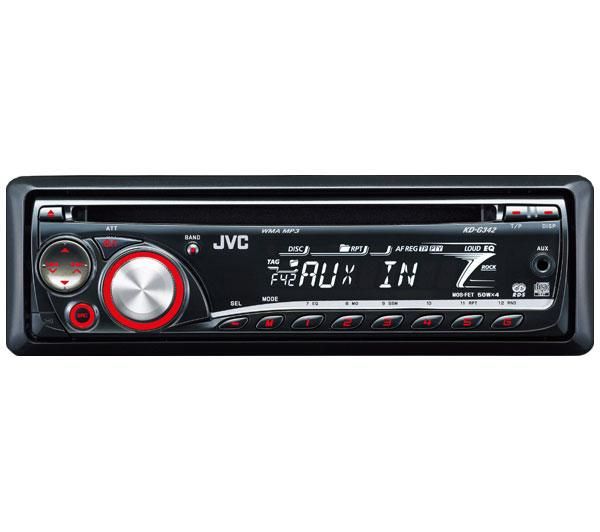 Radio samochodowe JVC KD-G342