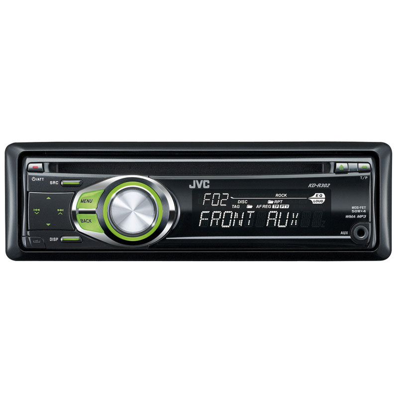 Radio samochodowe z CD JVC KD-R302