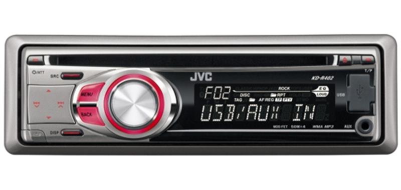 Radio samochodowe JVC KD-R402