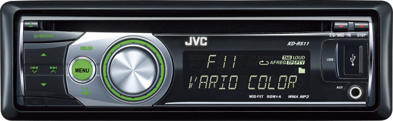 Radio samochodowe JVC KD-R511