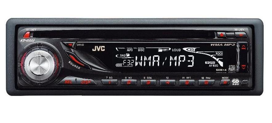 Radio samochodowe z CD JVC KD-G162
