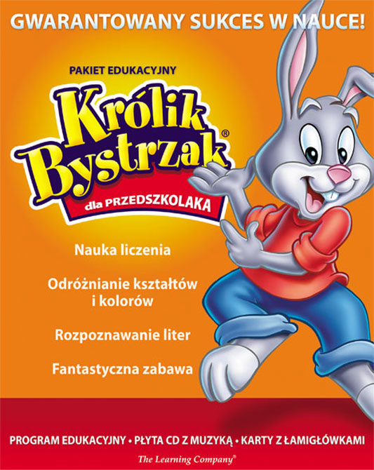 Gra PC Królik Bystrzak: Dla Przedszkolaka