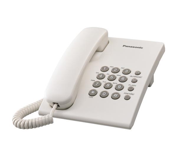 Telefon przewodowy Panasonic KX-TS500