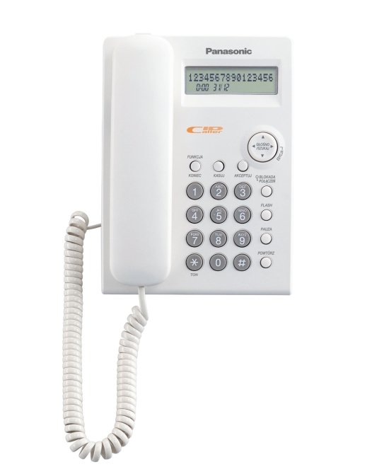 Telefon przewodowy Panasonic KX-TSC11
