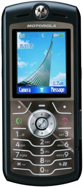 Telefon komórkowy Motorola SLVR L7