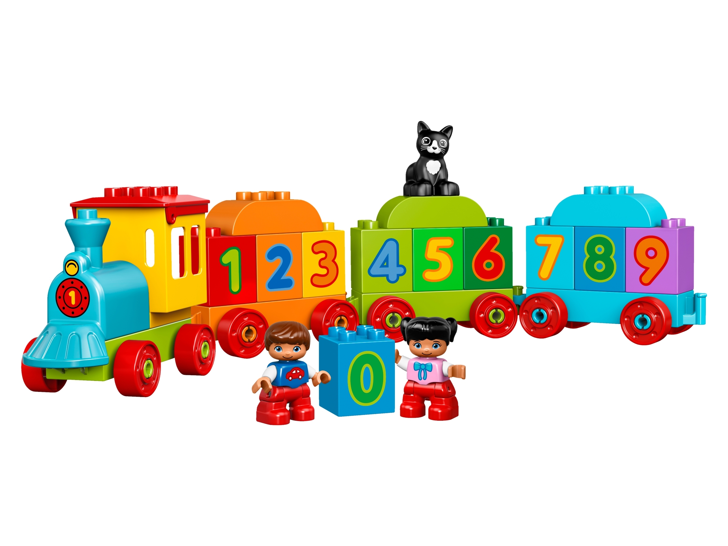Klocki Lego Duplo 10847, Pociąg z cyferkami