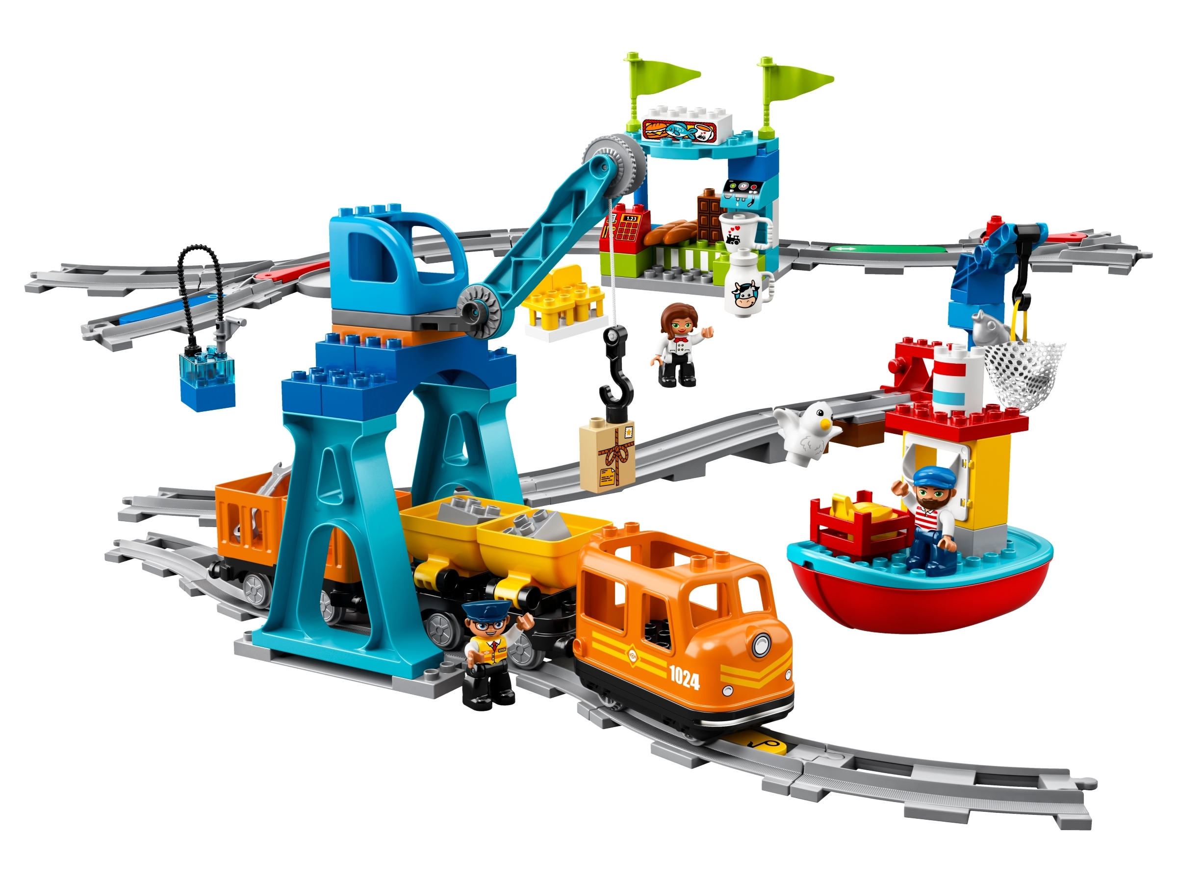 LEGO 10875 DUPLO Pociąg towarowy
