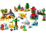 Klocki Lego Duplo 10907, Zwierzęta świata
