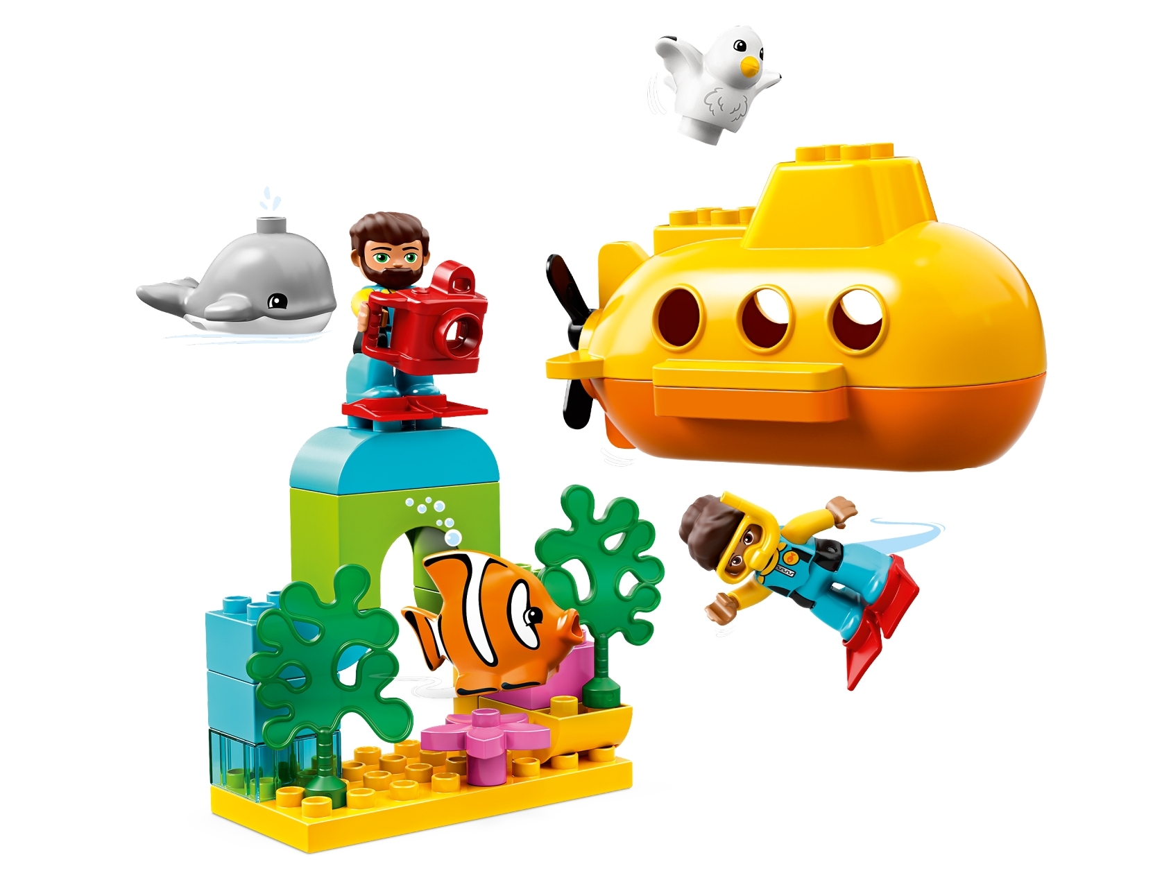 Klocki LEGO Duplo - Przygoda w łodzi podwodnej (10910)