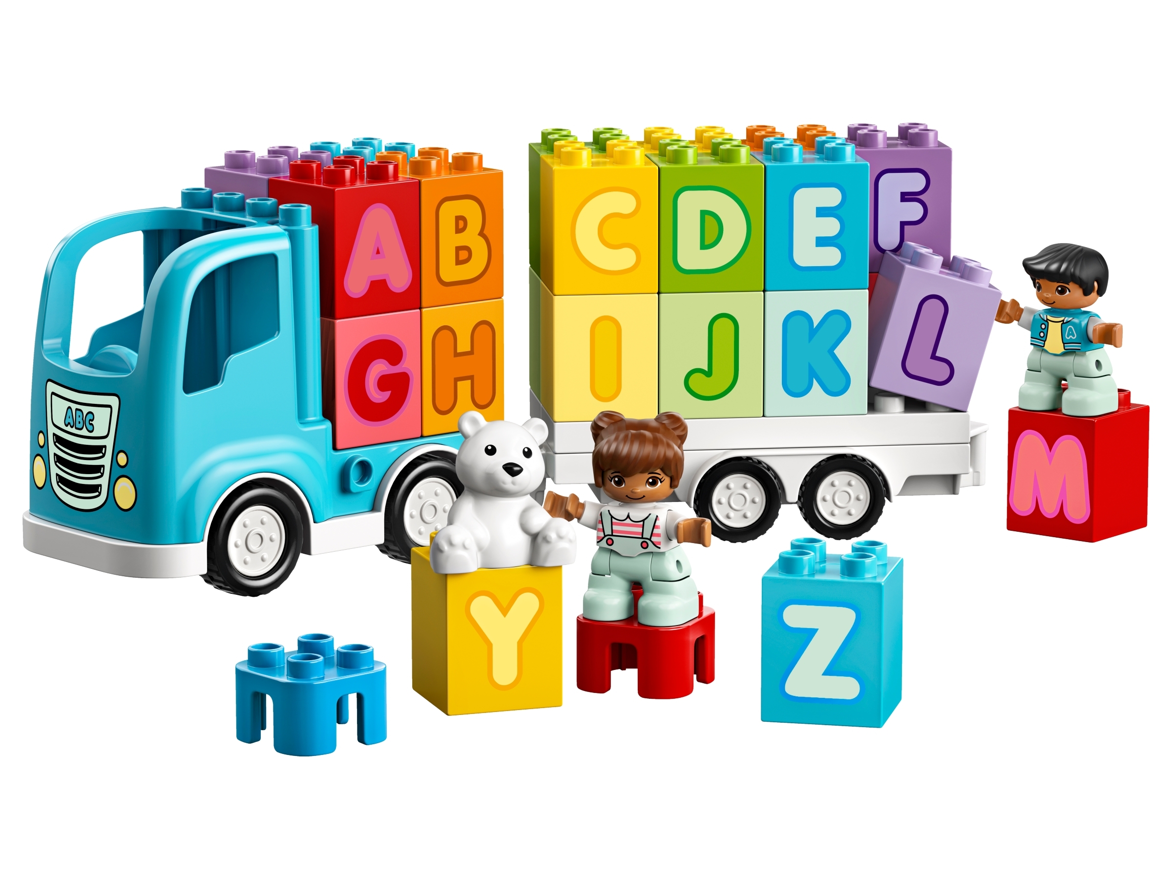 Klocki LEGO 10915 - Ciężarówka z alfabetem DUPLO LEGO