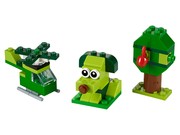 Klocki LEGO 11007 - Zielone klocki kreatywne CLASSIC