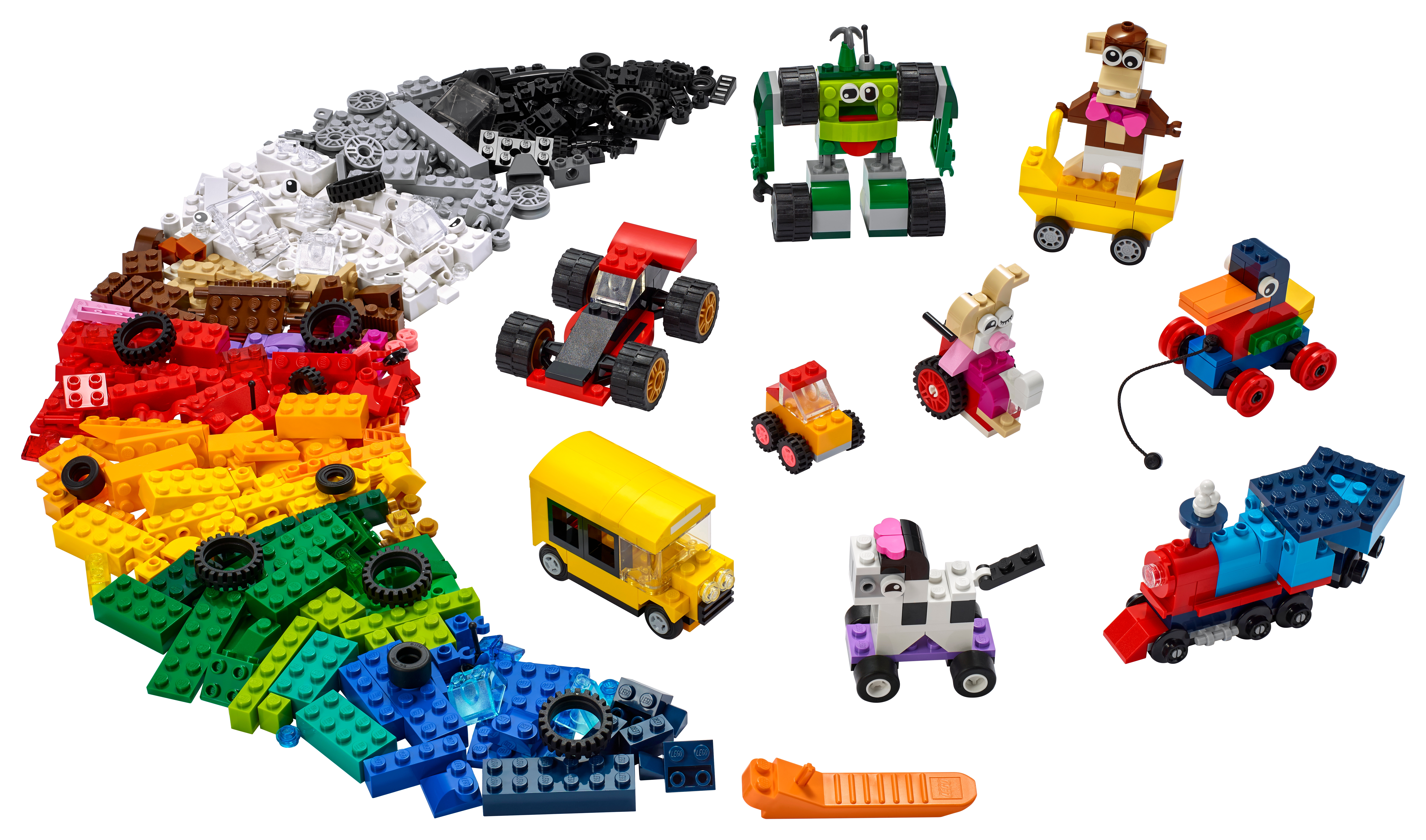 LEGO Classic 11014 - Klocki do budowy pojazdów