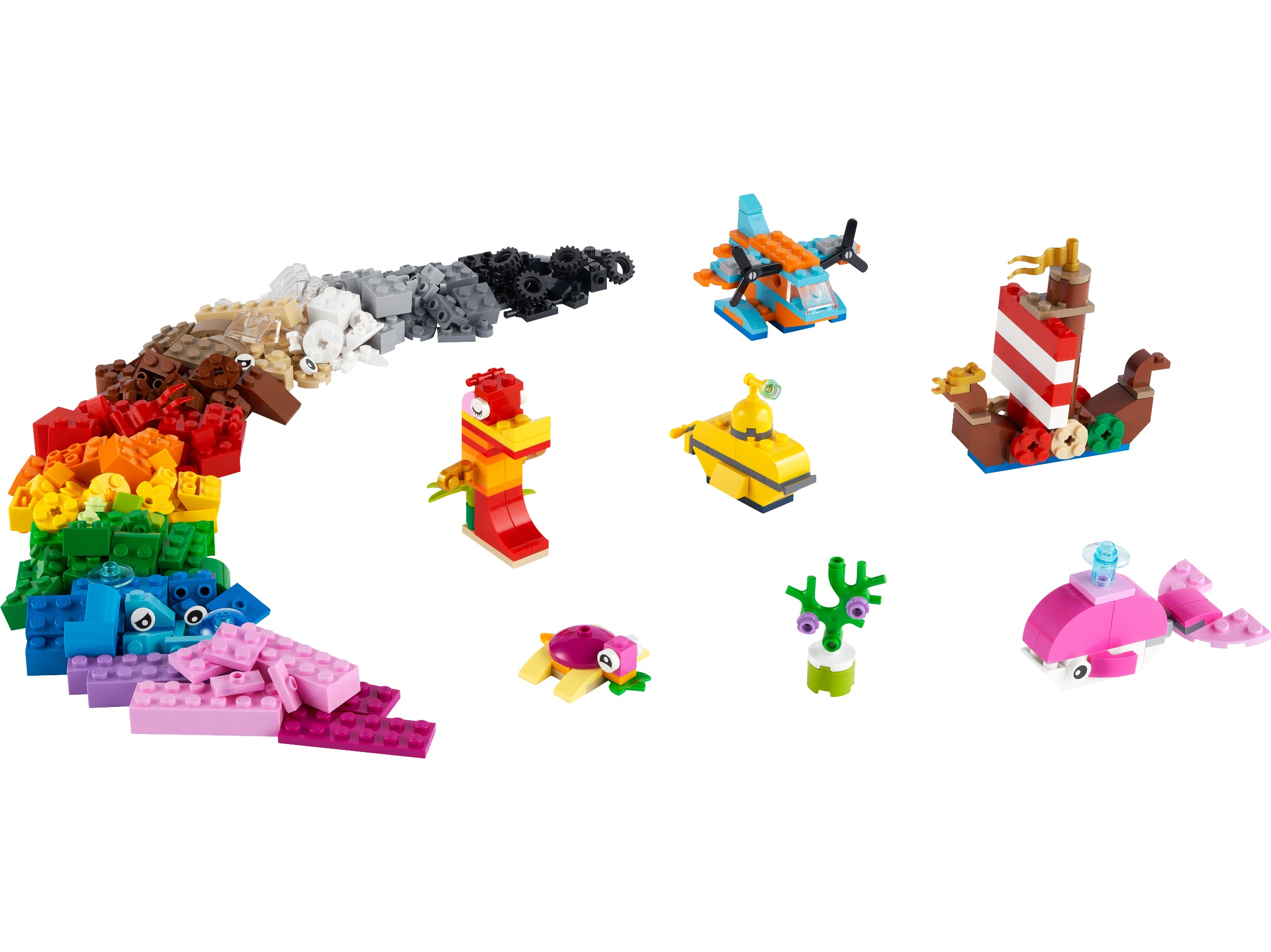 LEGO Classic 11018 - Kreatywna oceaniczna zabawa