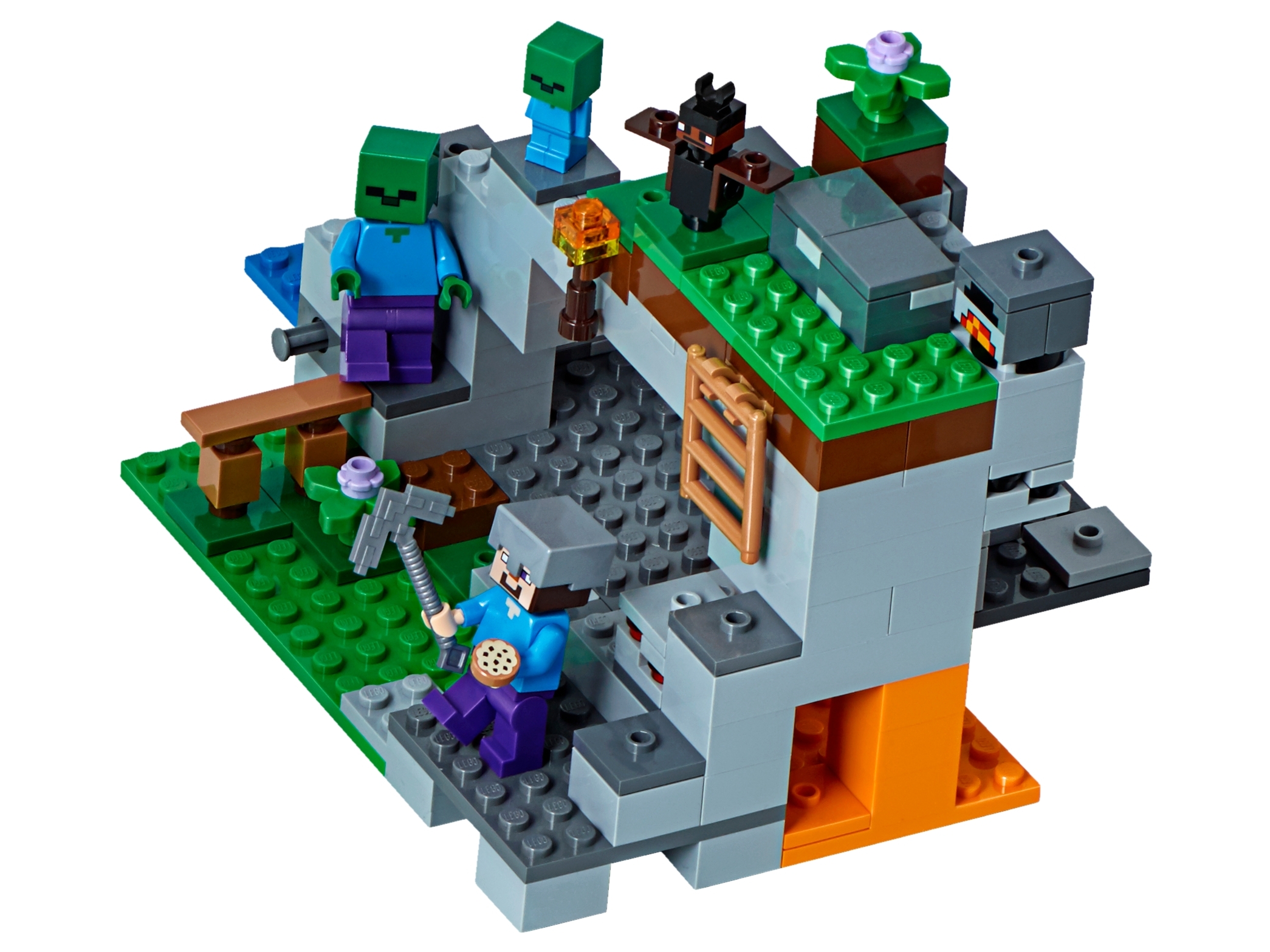 Lego Minecraft 21141 Jaskinia zombie