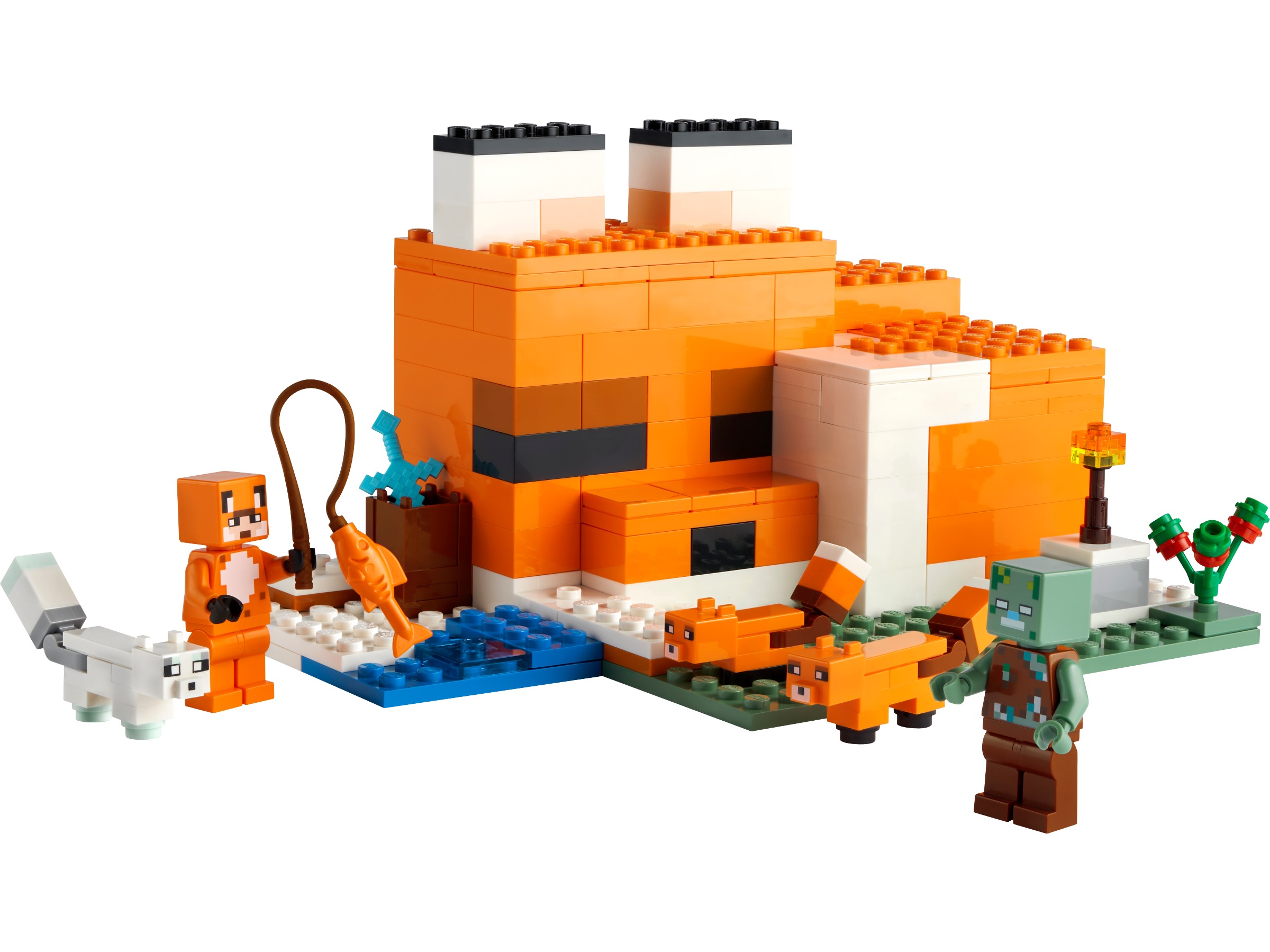 LEGO Minecraft 21178 - Siedlisko lisów