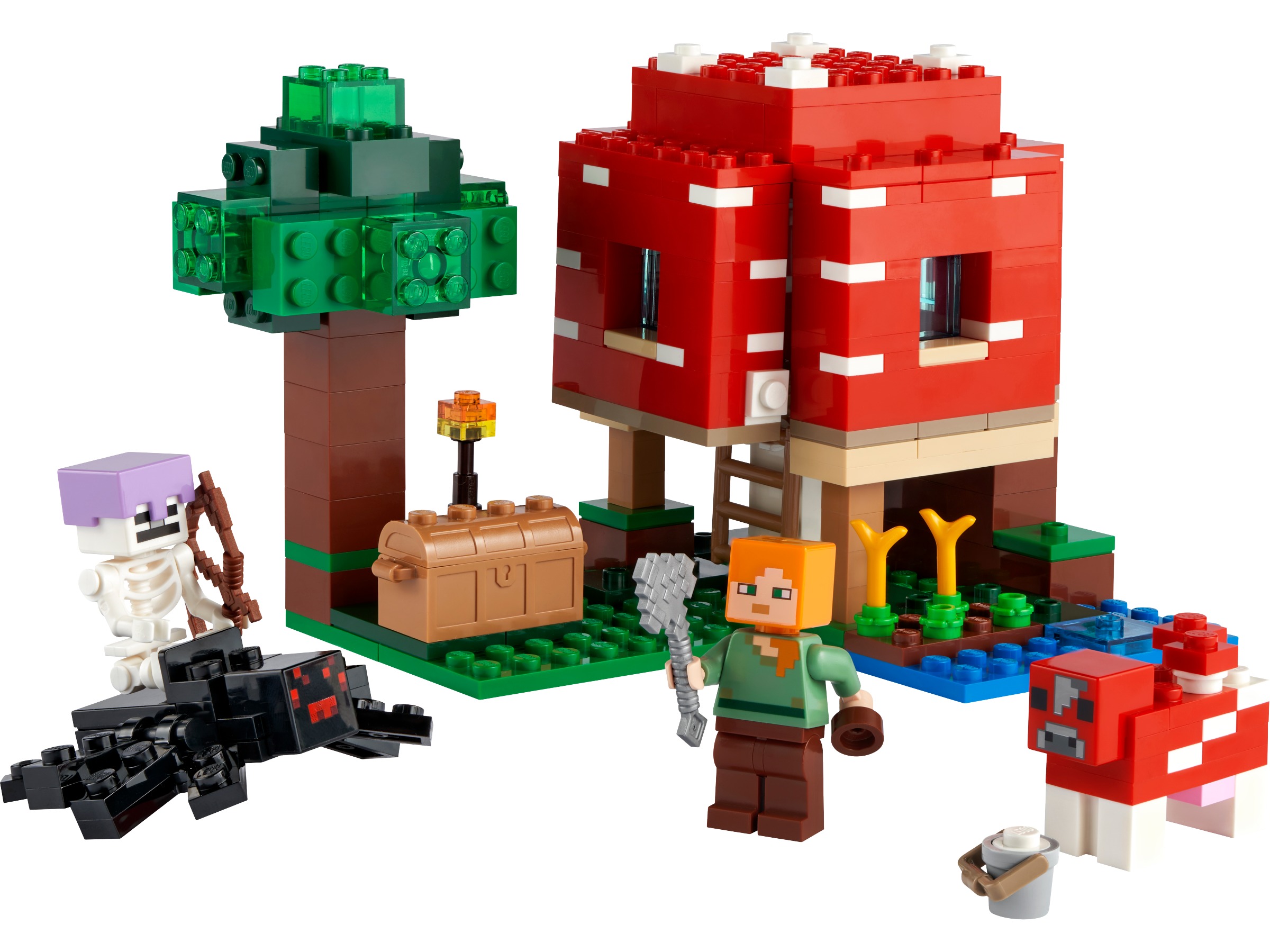LEGO Minecraft 21179 - Dom w grzybie
