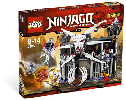 Lego Ninjago Mroczna forteca Garmadona 2505