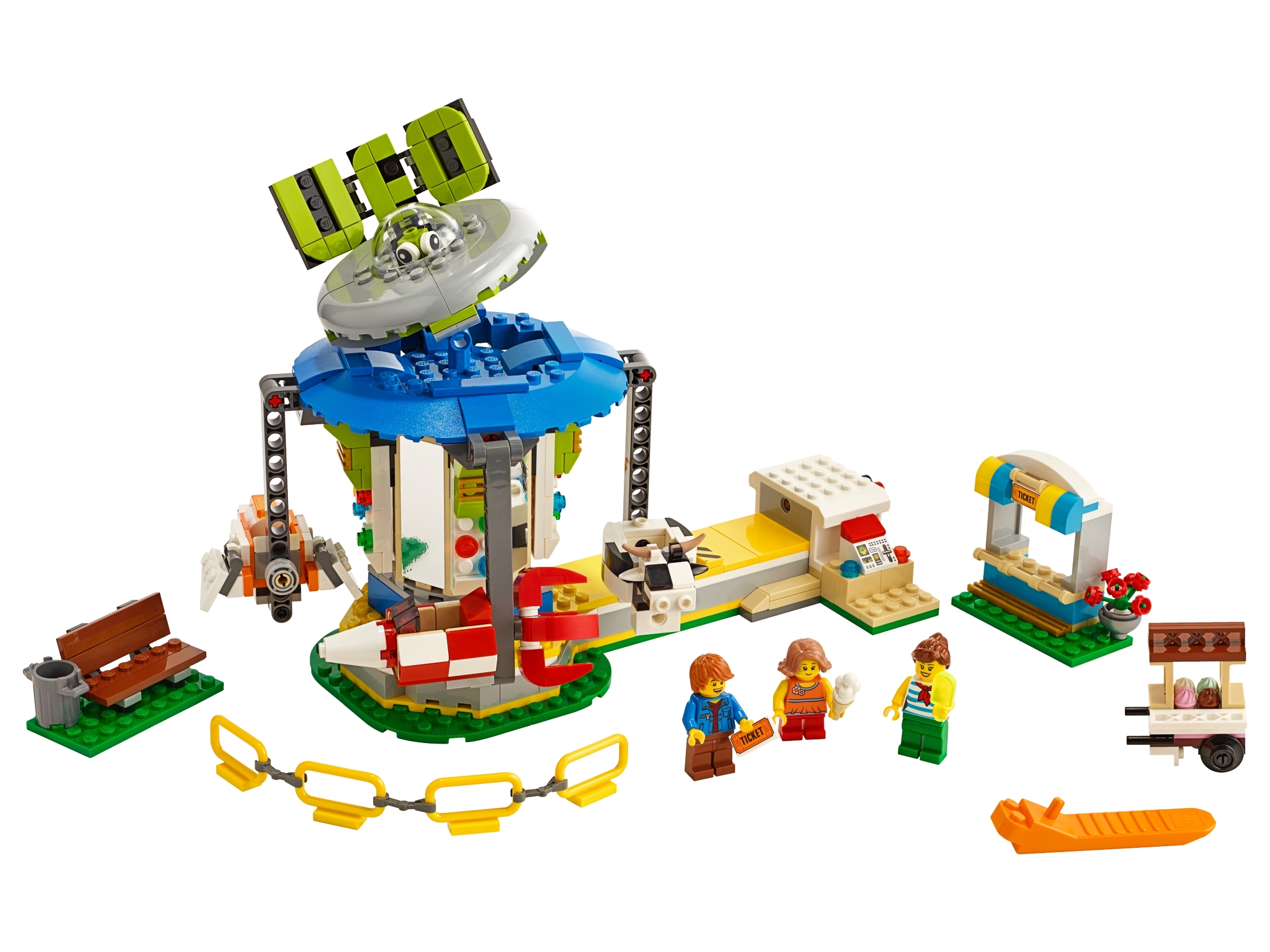 Klocki LEGO 31095 - Karuzela w wesołym miasteczku