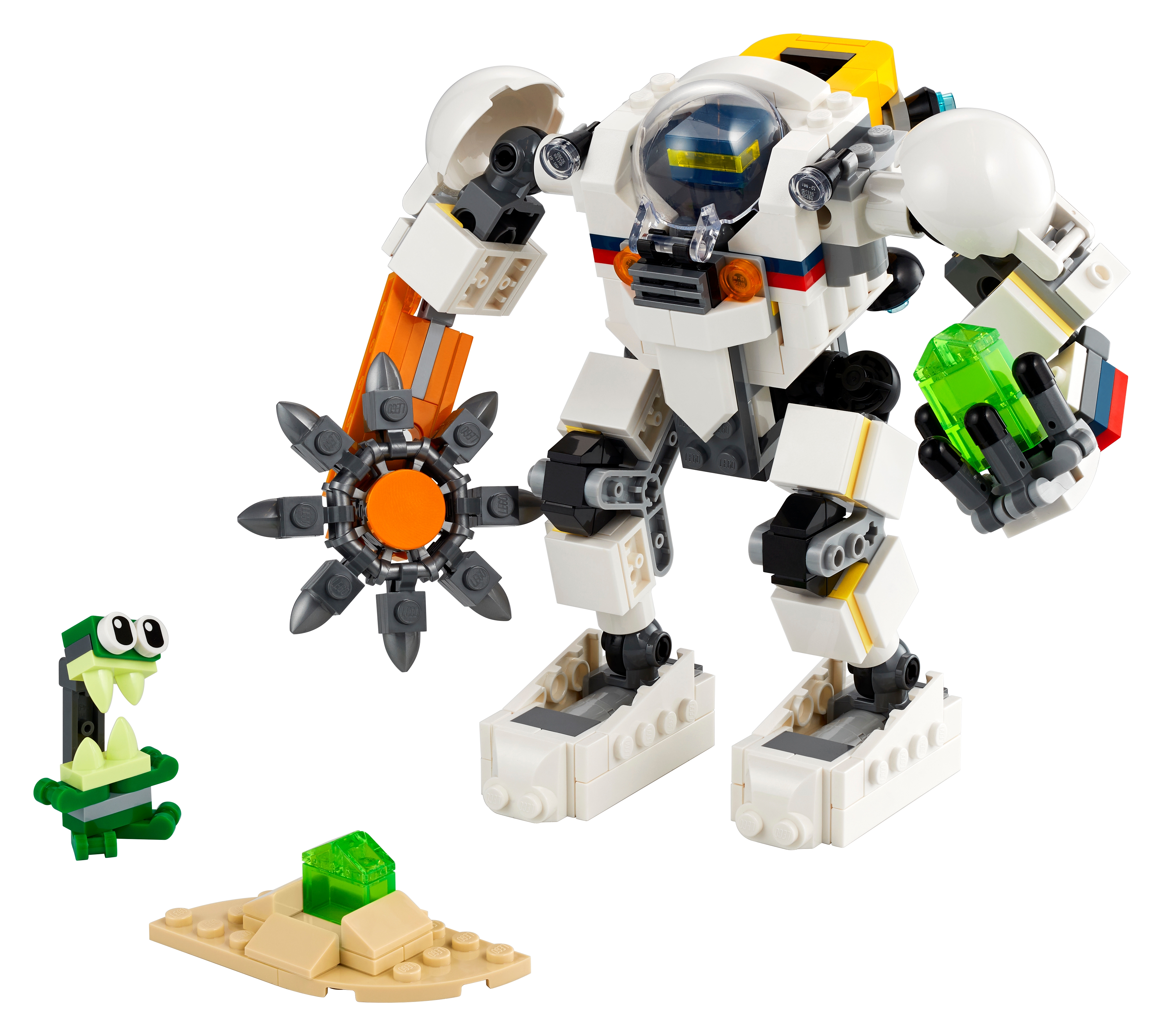LEGO Creator 3 w 1 31115 - Kosmiczny robot górniczy